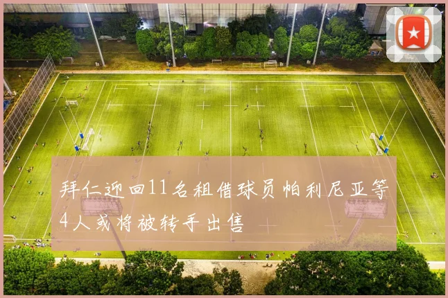 拜仁迎回11名租借球员帕利尼亚等4人或将被转手出售