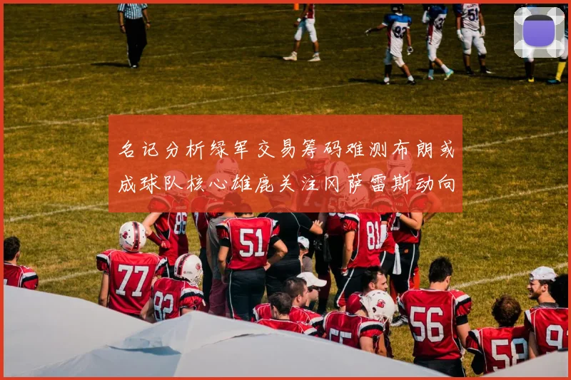 名记分析绿军交易筹码难测布朗或成球队核心雄鹿关注冈萨雷斯动向