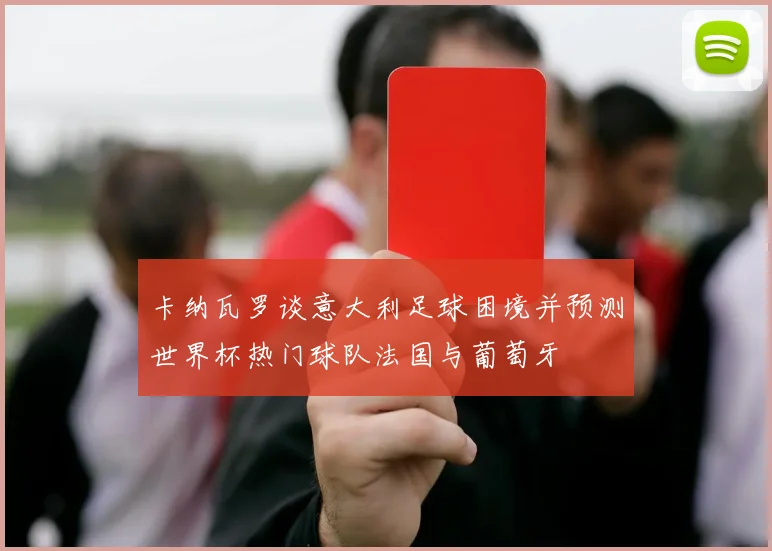 卡纳瓦罗谈意大利足球困境并预测世界杯热门球队法国与葡萄牙